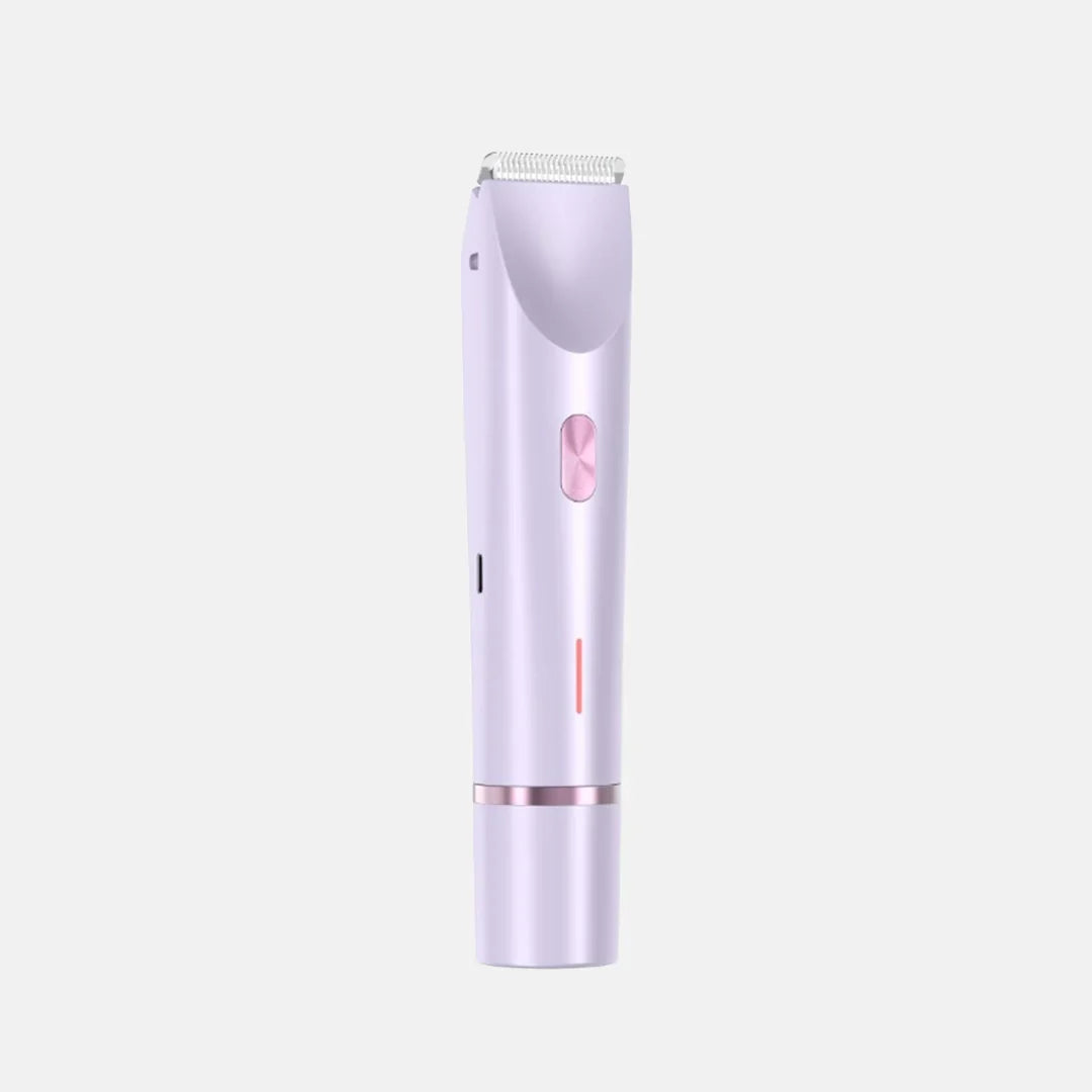 TrimVel | 2 in 1 painless bikini and facial hair trimmer
