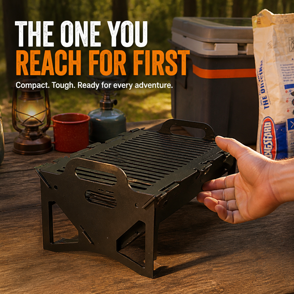 SwiftGrill™ — Effortless Outdoor Feasts Anytime, Anywhere