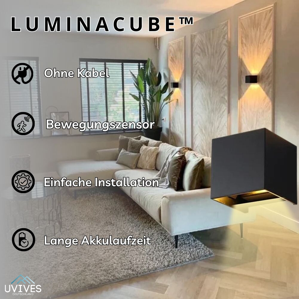 50% DISCOUNT | LuminaCube - The wireless and luxurious wall lamp! [Last Day Discount]