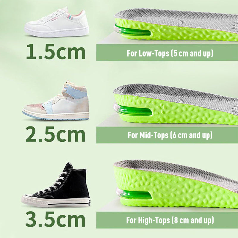 Buy One, Get One Free | Invisible Lift Insoles for All-Day Comfort