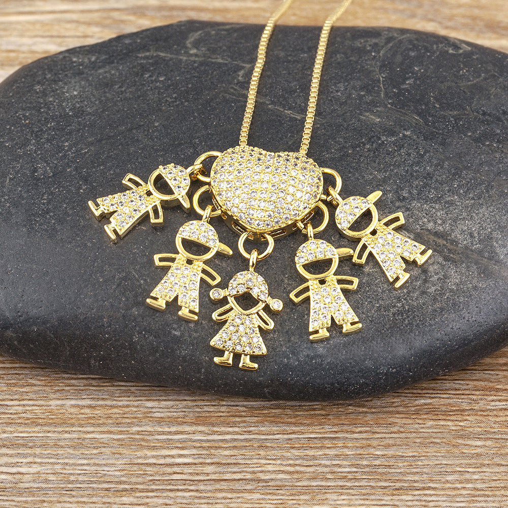 CelestaRay™ Necklace — Carry Your Children’s Love as a Radiant, Everlasting Embrace