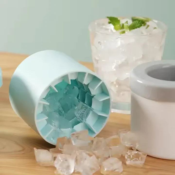 Silicone Mold for Perfect Ice Cubes - FrostFlex Design