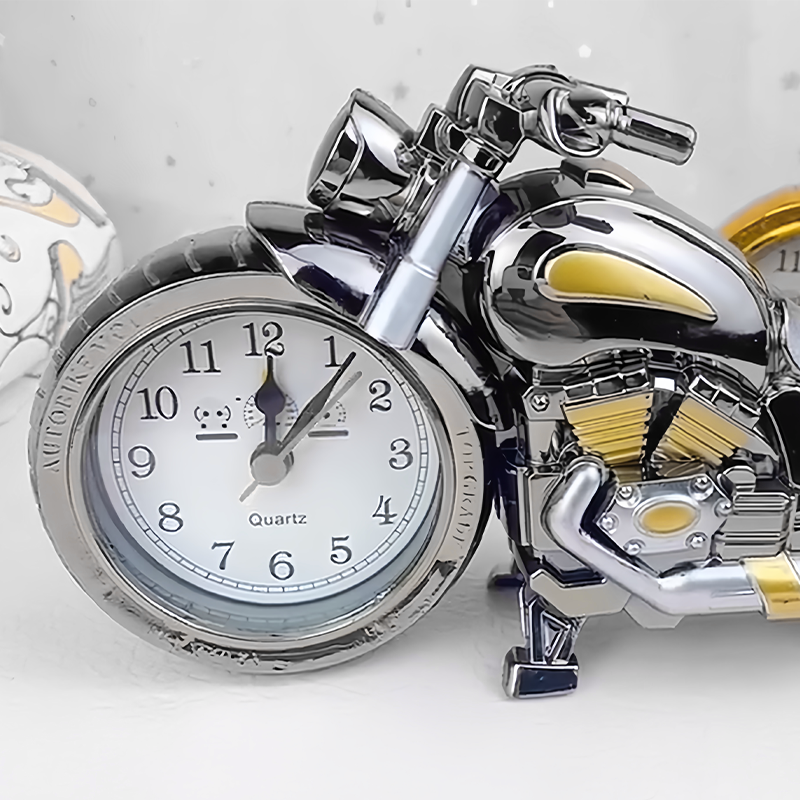Cool Motorcycle-Style Alarm Clock for Perfect Timeliness