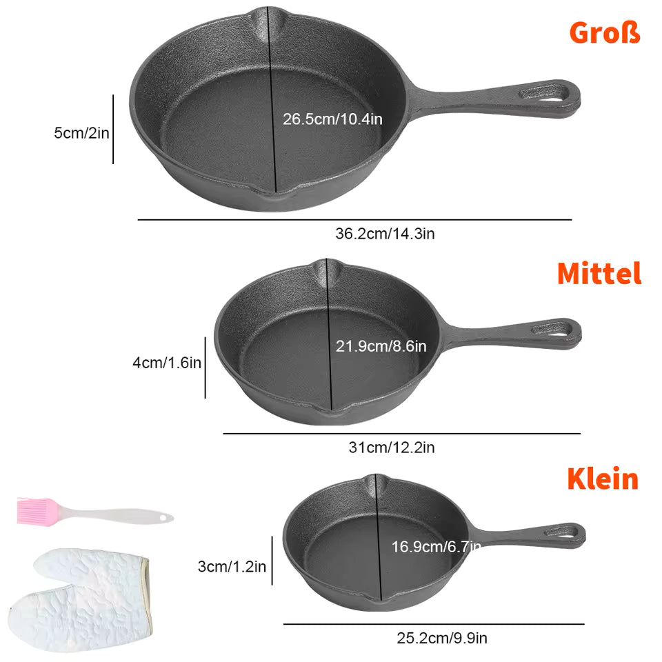 Cast Iron Skillets for Even Heating – Hassle-Free Cooking Every Time