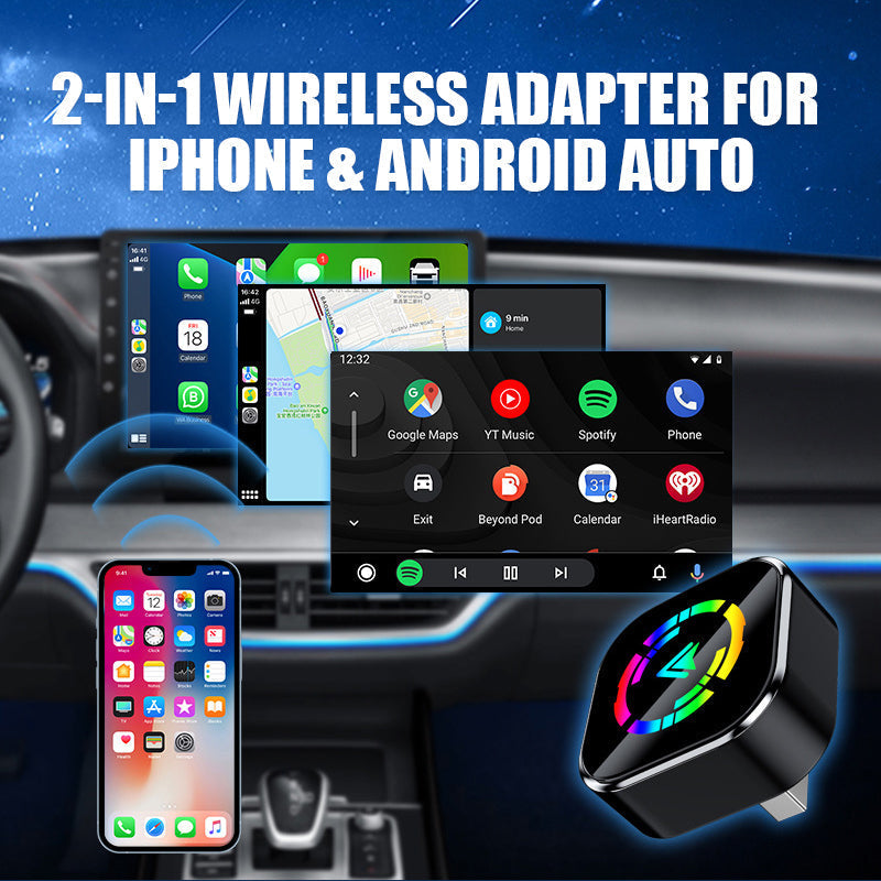 Voltiva™ Wireless Auto Adapter — Break Free from Wires and Drive with Total Hands-Free Control