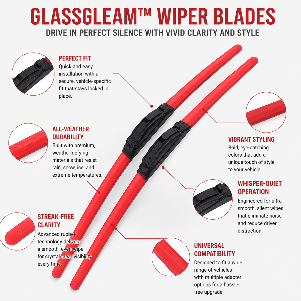 GlassGleam™ — Drive in Perfect Silence with Vivid Clarity and Style