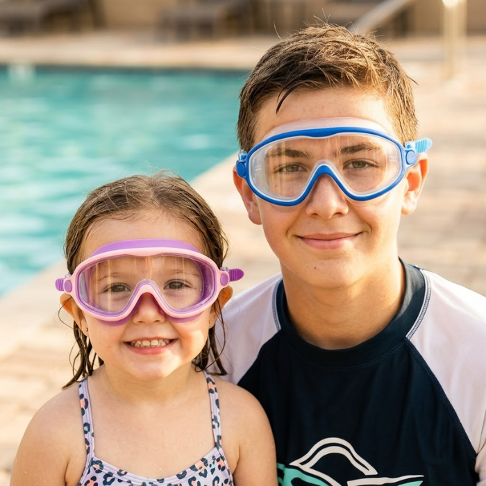 WaveMaster™ — Swim Confidently with Leak-Free Comfort and Crystal-Clear Vision