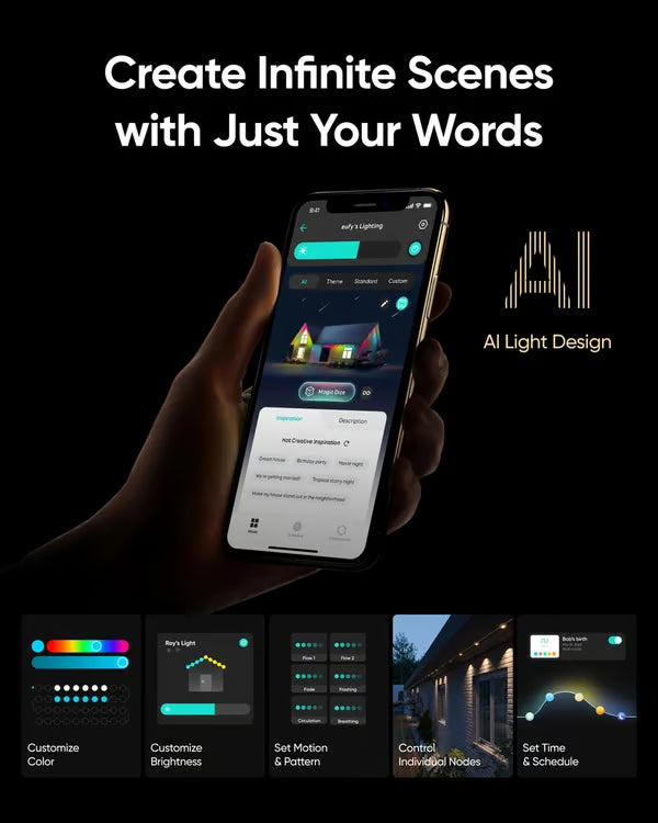 RadianceFlow™ — Effortless All-Weather Magic That Transforms Your Home Into a Year-Round Celebration