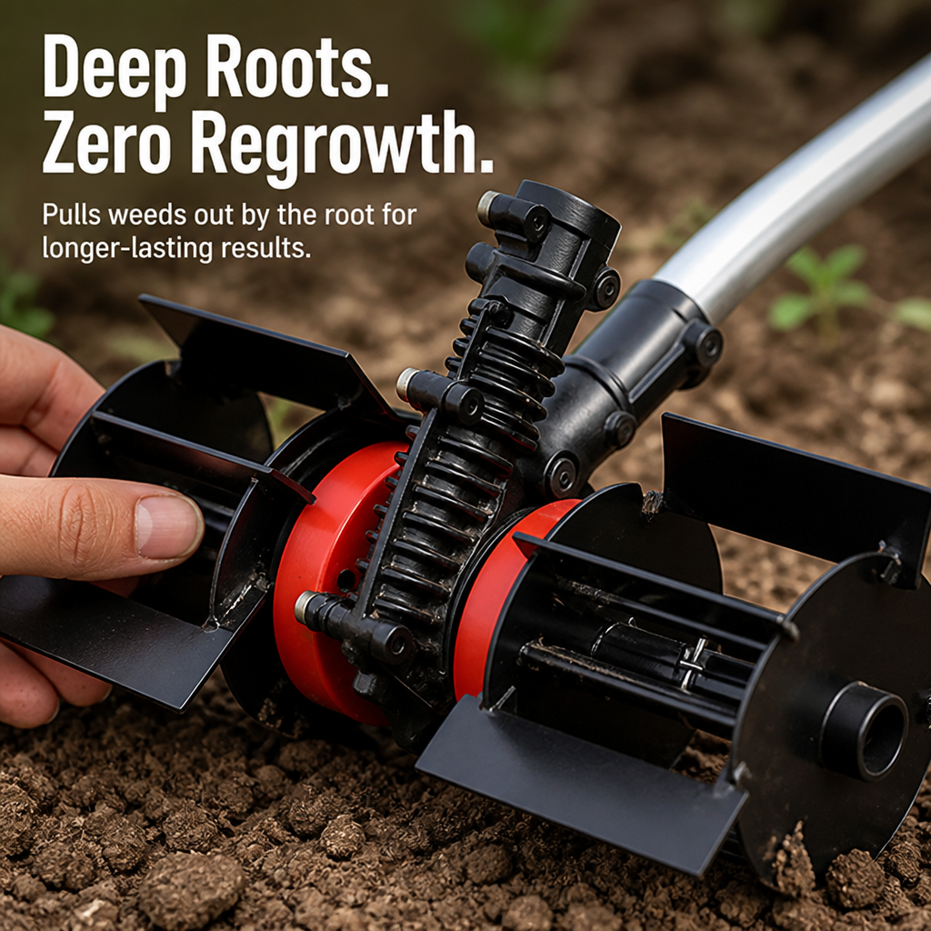 TerraTamer™ — Effortless Weed Control for a Garden That Shines Without the Struggle