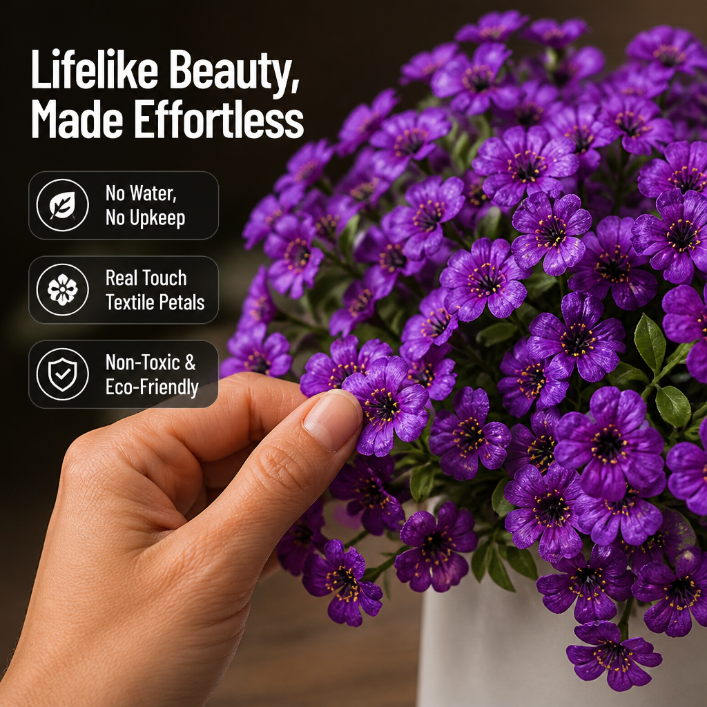 RadianceFlo™ — Brighten Any Room With Real-Touch Blooms That Never Fade or Wilt
