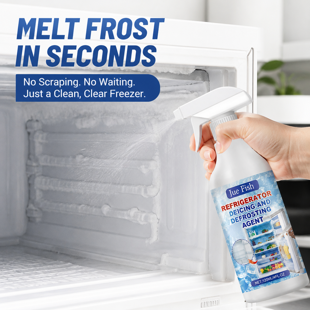 GlaciaMist™ — Melt Frost Instantly and Reclaim Your Freezer’s Power Without the Hassle