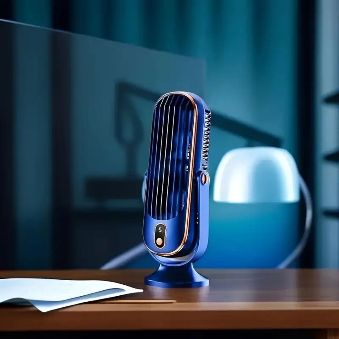 Rechargeable Battery Desk Fan – Quiet USB Operation