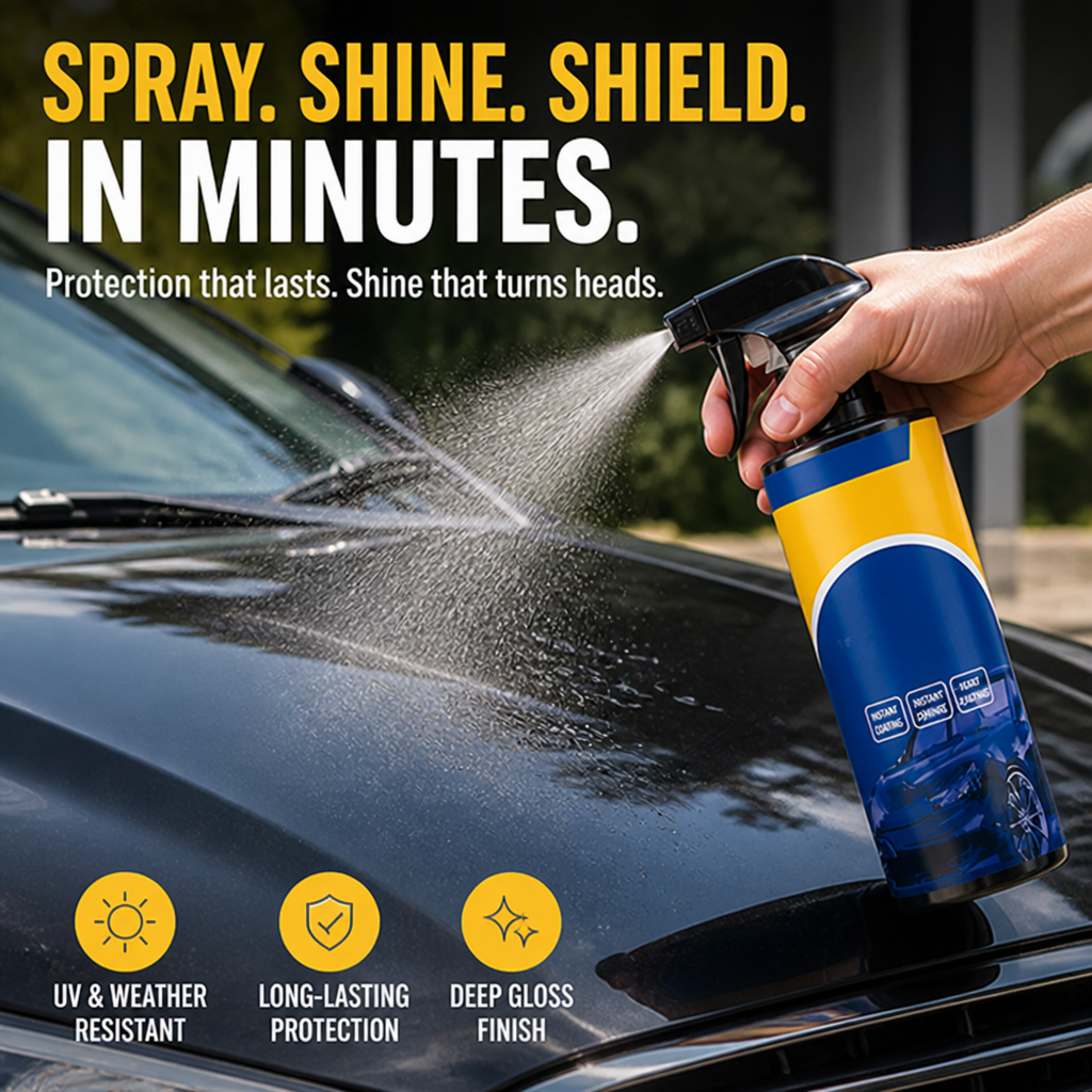 ThriveShield™ Auto Spray — Unleash a Mirror-Gloss That Defies Time and Weather