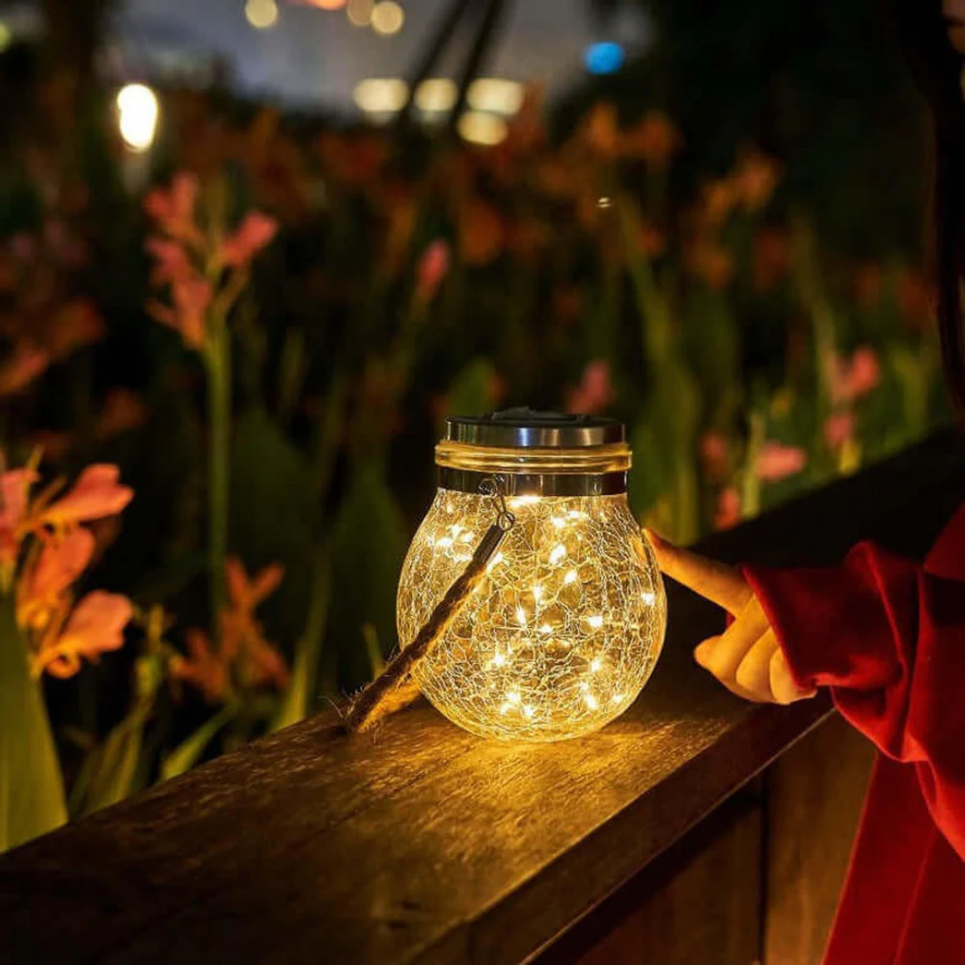 Solar Powered Waterproof Garden Lamp - Cordless and Energy Saving