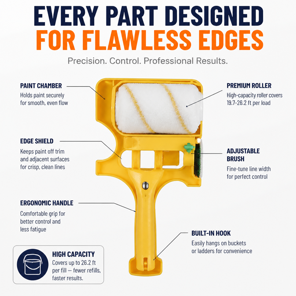 SwiftEdge™ — Master Perfect, Pinpoint Edges Without the Mess or Stress