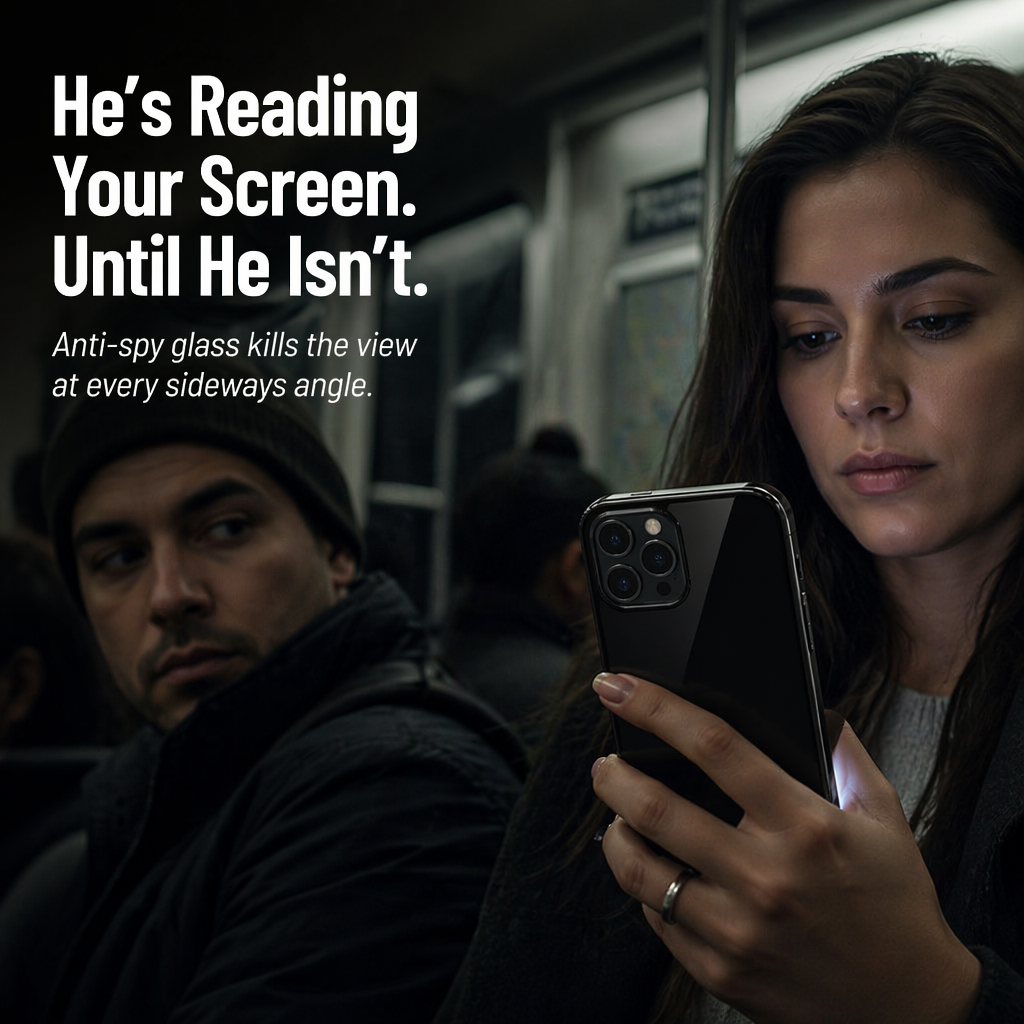 StealthGuard™ Privacy Armor — Block Screen Peepers and Guard Both Sides in Seconds