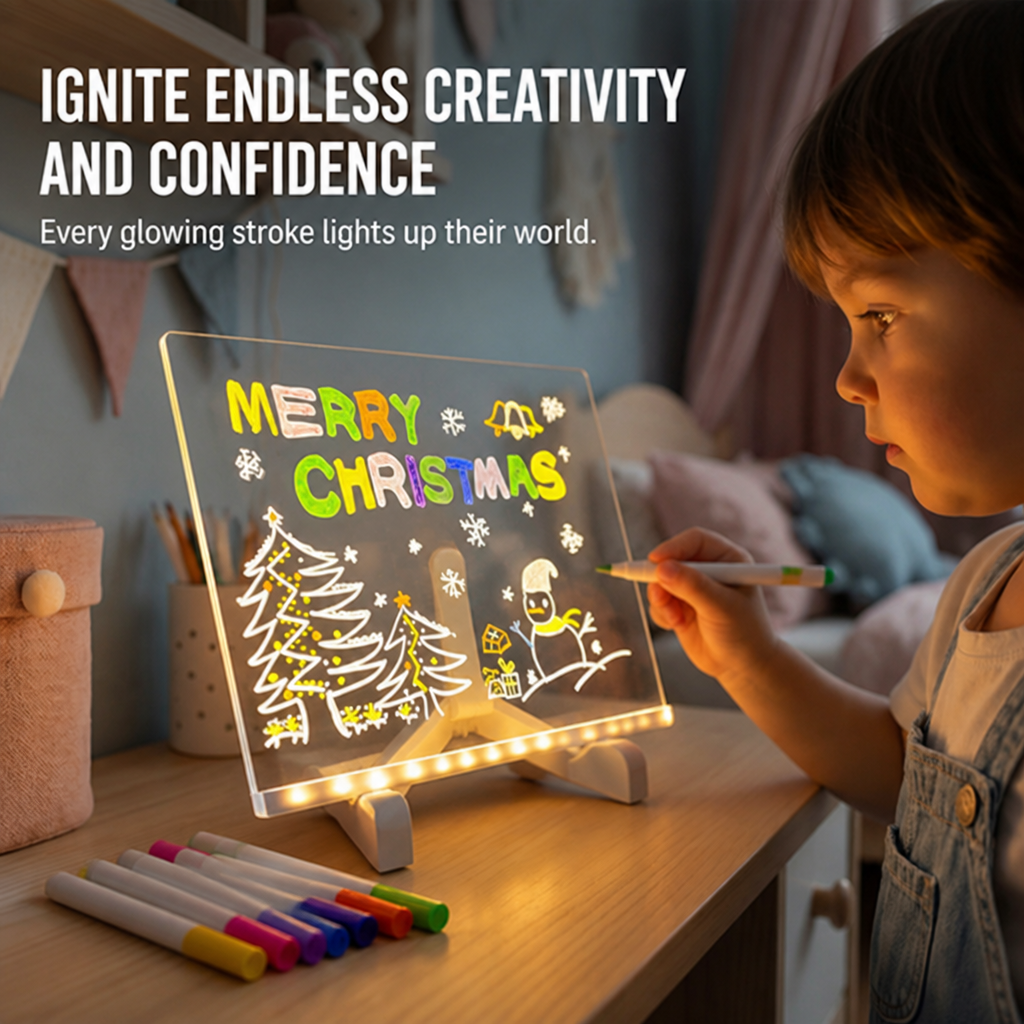 LumoSpark™ — Ignite Endless Creativity and Confidence with Every Glowing Stroke