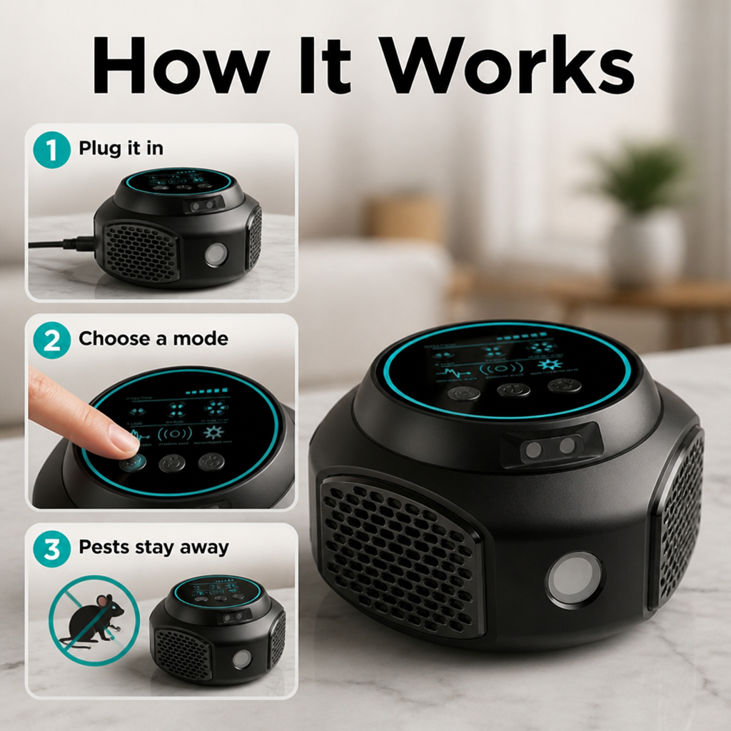 PestDefy™ — Silent, Smart Waves That Banish Pests and Restore Your Peace of Mind