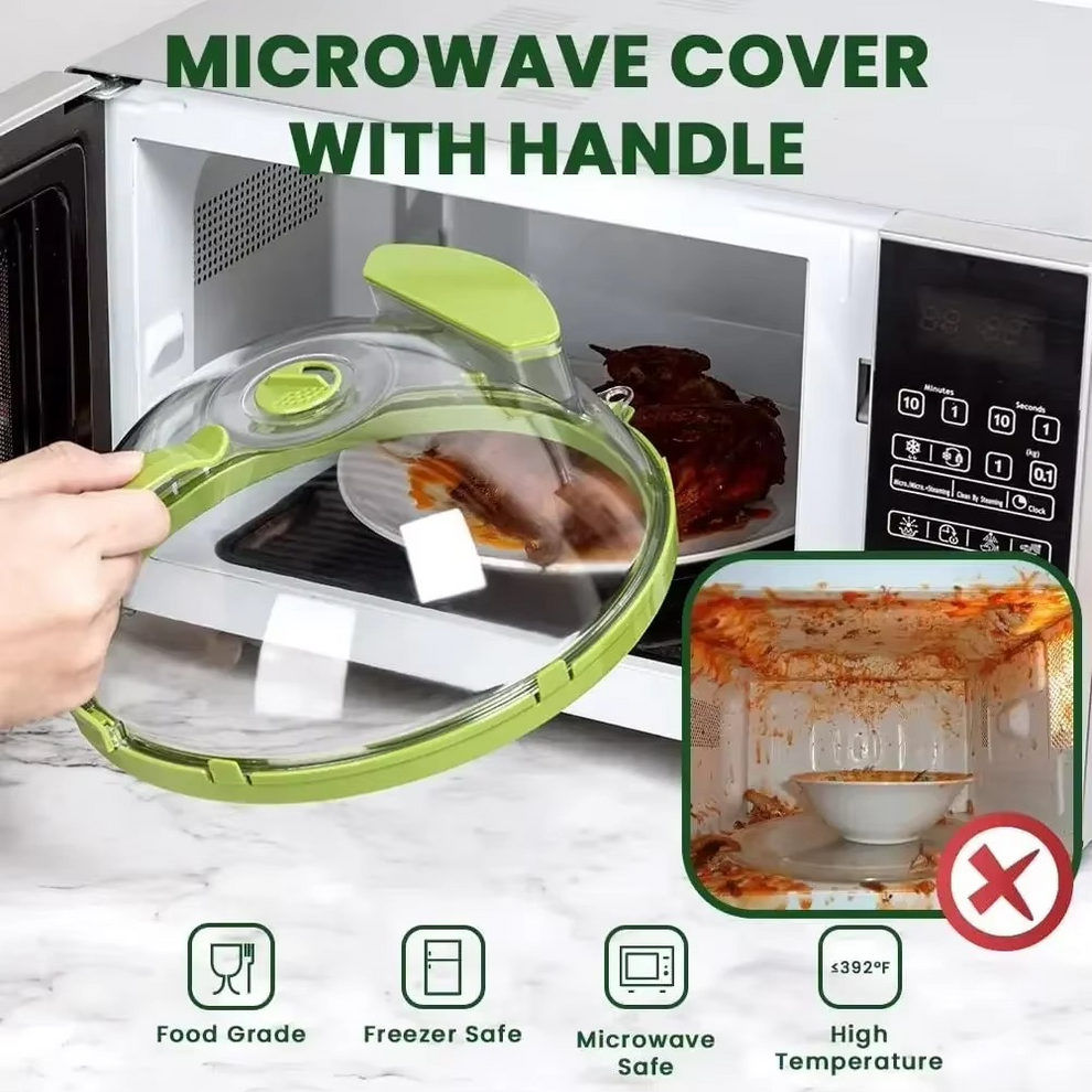 Microwave Steamer with Splash Guard
