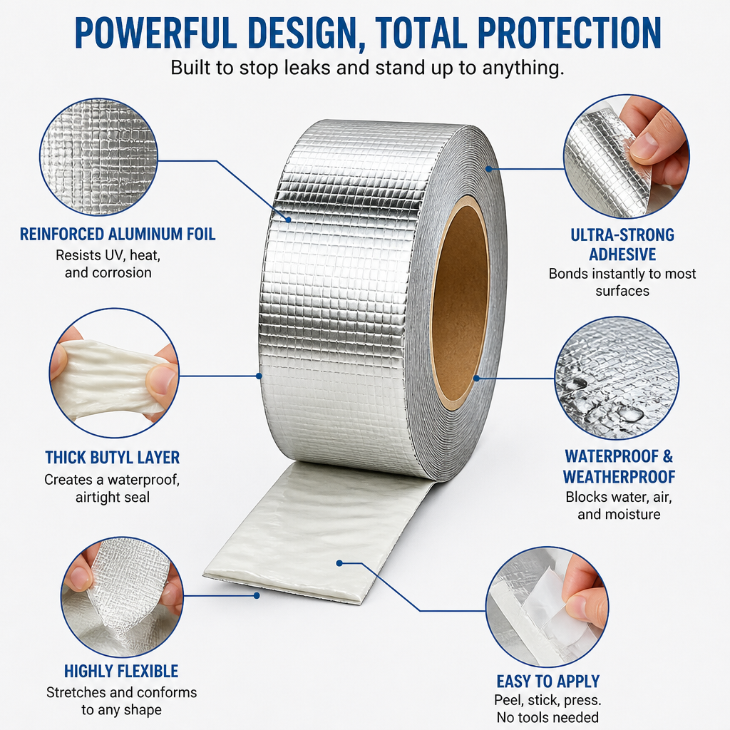 StormGuardPro™ — Seal Every Leak Instantly for Total, Lasting Peace of Mind
