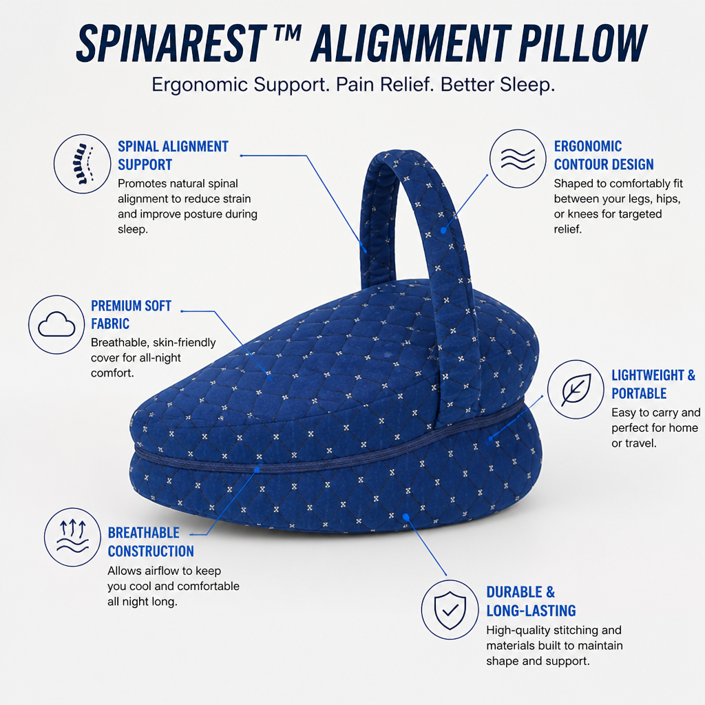 SpinaRest™ — Sleep Pain-Free and Wake Up Energized Every Day