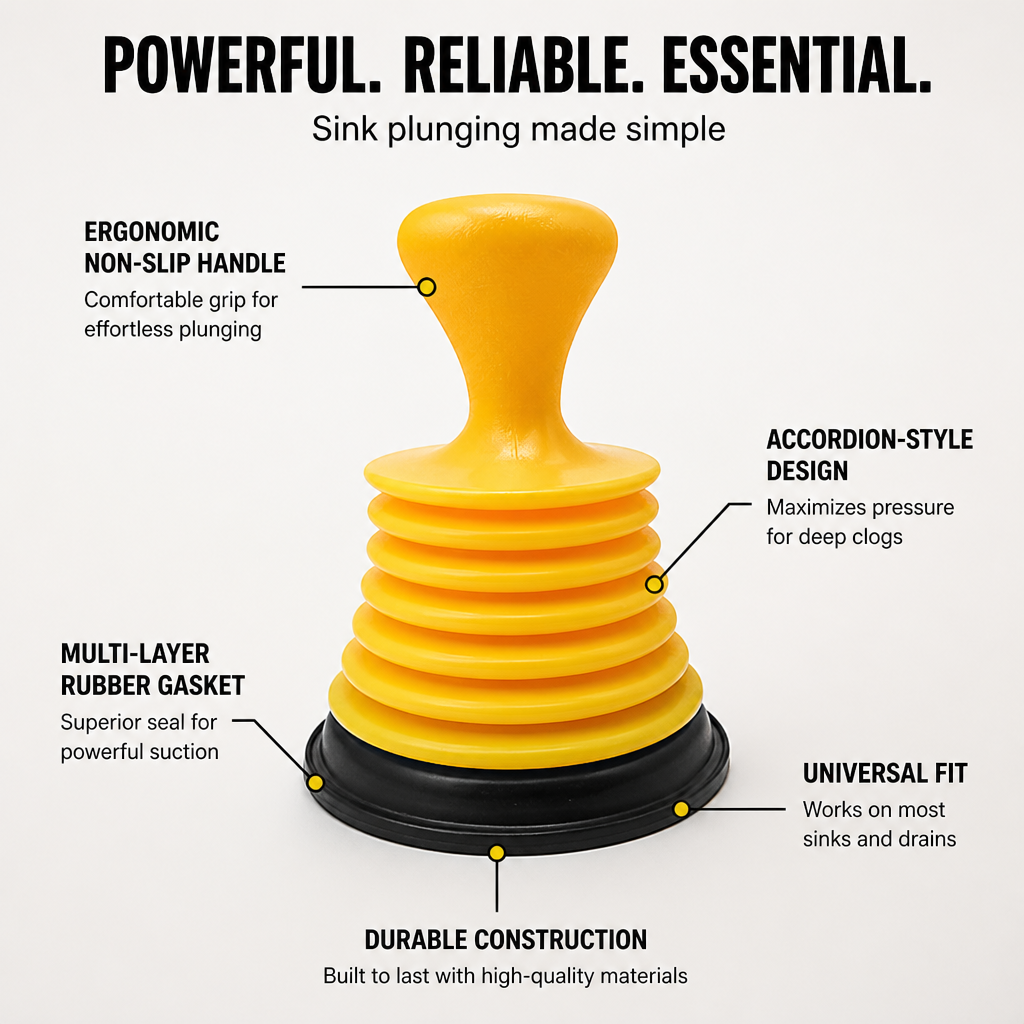 FlowForce™ — Crush Clogs Instantly for Drains That Flow Like New Every Time