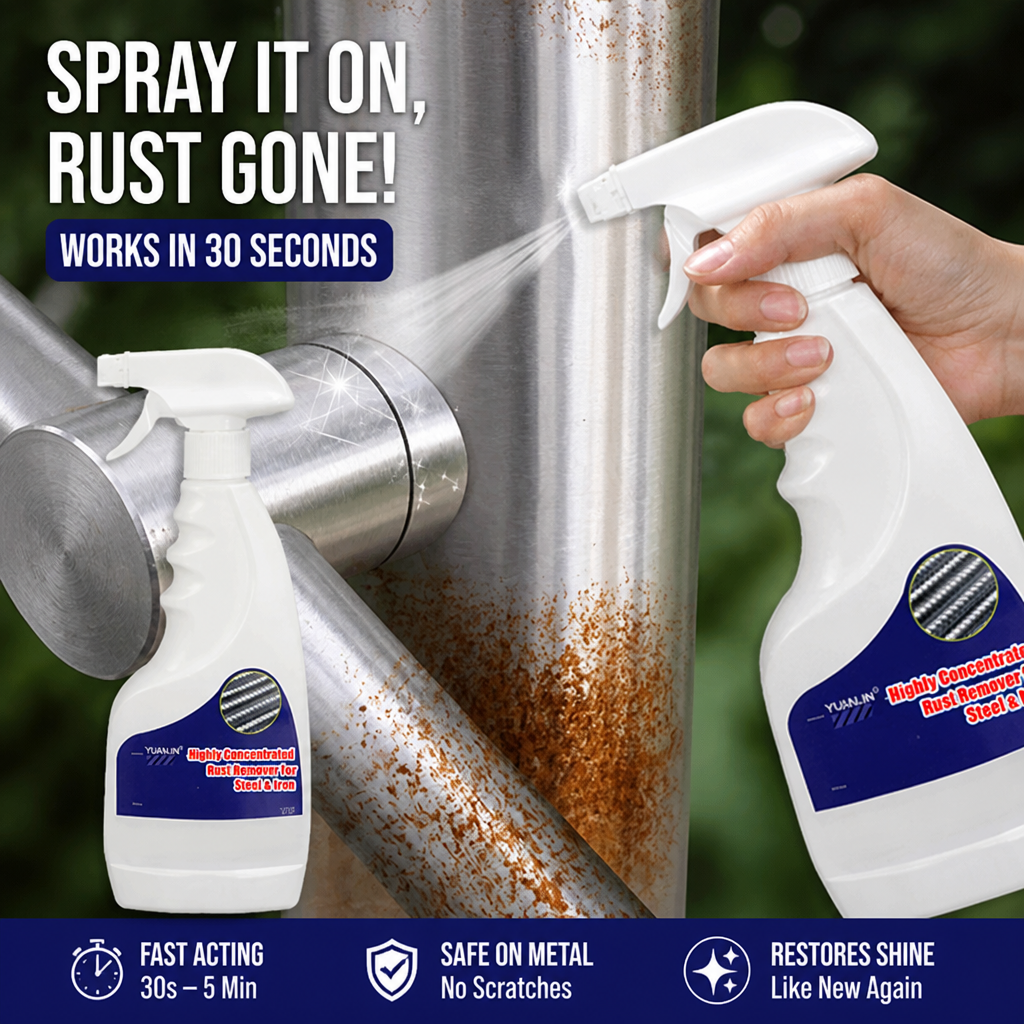 RevitaSteel™ — Watch Rust Disappear and Bring Your Metal Back to Life Instantly