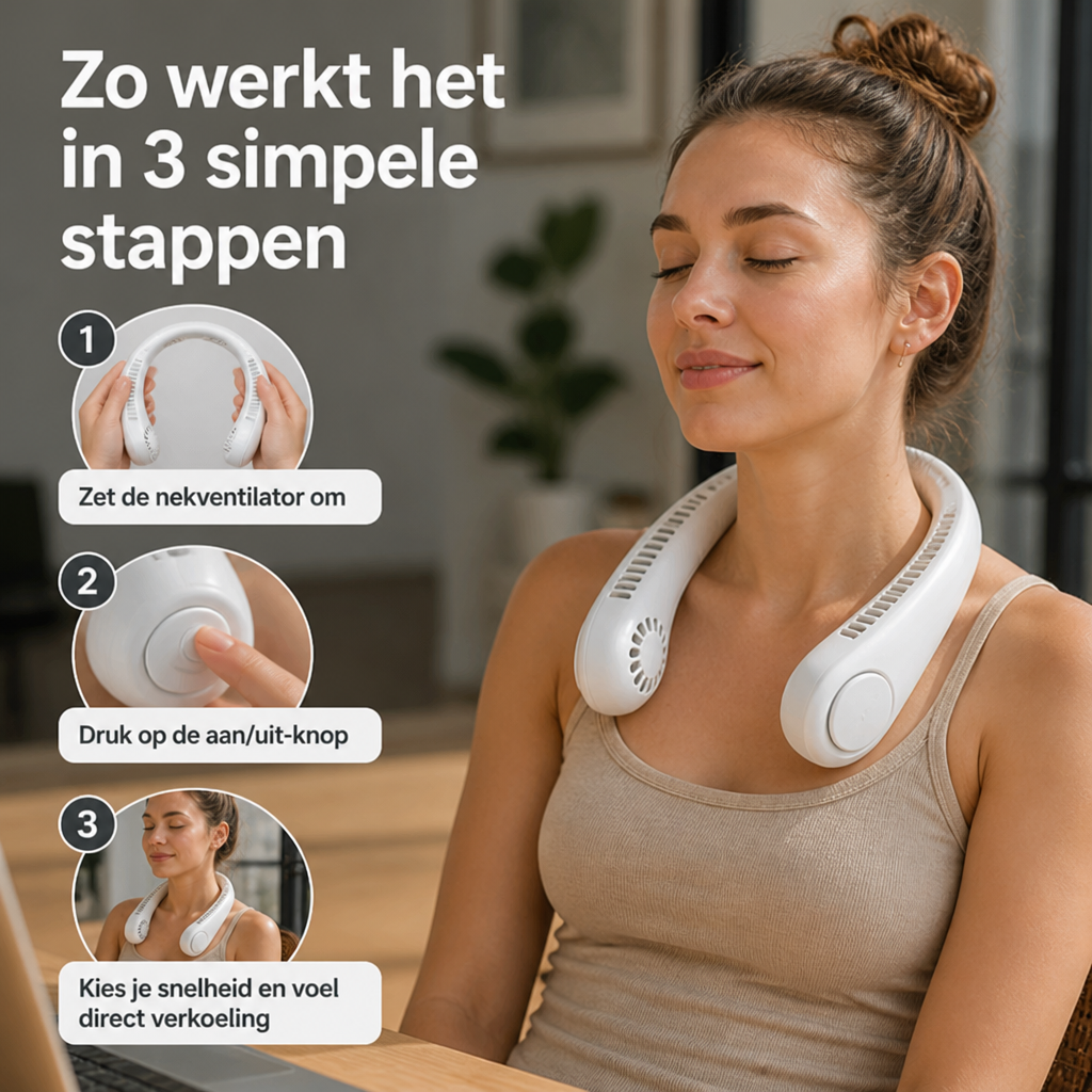 BreezeFlow™ — Unleash Instant, All-Day Freedom from Sweat and Heat