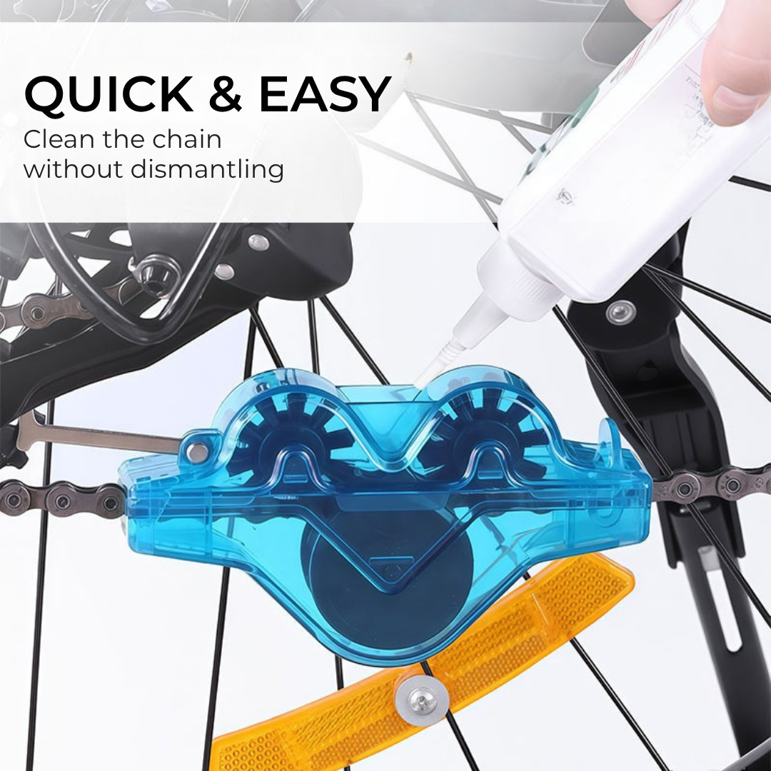 RevitaSpin™ — Effortless Chain Cleaning for Smoother, Quieter Rides Every Time