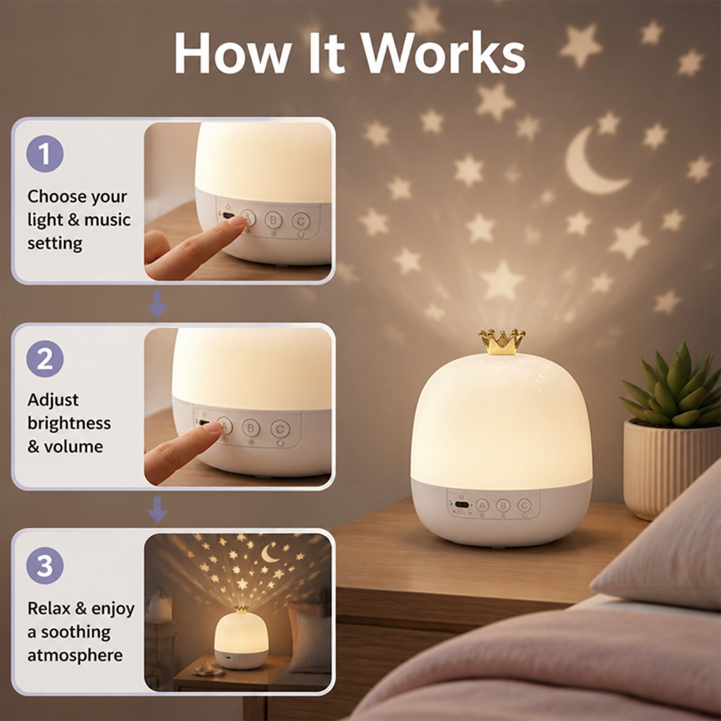 LumaAura™ — Escape Into Soothing Stars and Blissful Nights Every Time