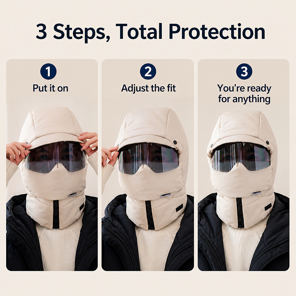 FrostGuard™ — Unstoppable Warmth and Crystal-Clear Vision to Conquer Winter’s Worst