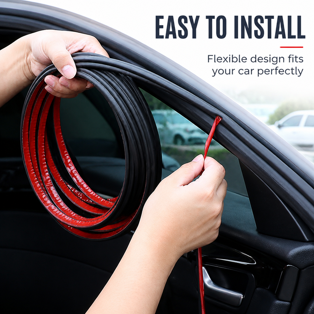 SilenSeal™ — Transform Your Car Into a Whisper-Quiet, Dust-Free Sanctuary