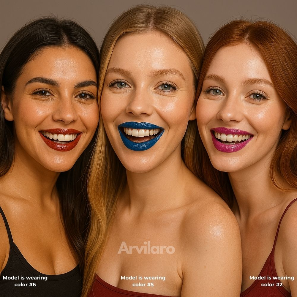 GlitzLip™ — iquid Lipstick | Intense Color, Mirror Gloss (1+1 FREE)