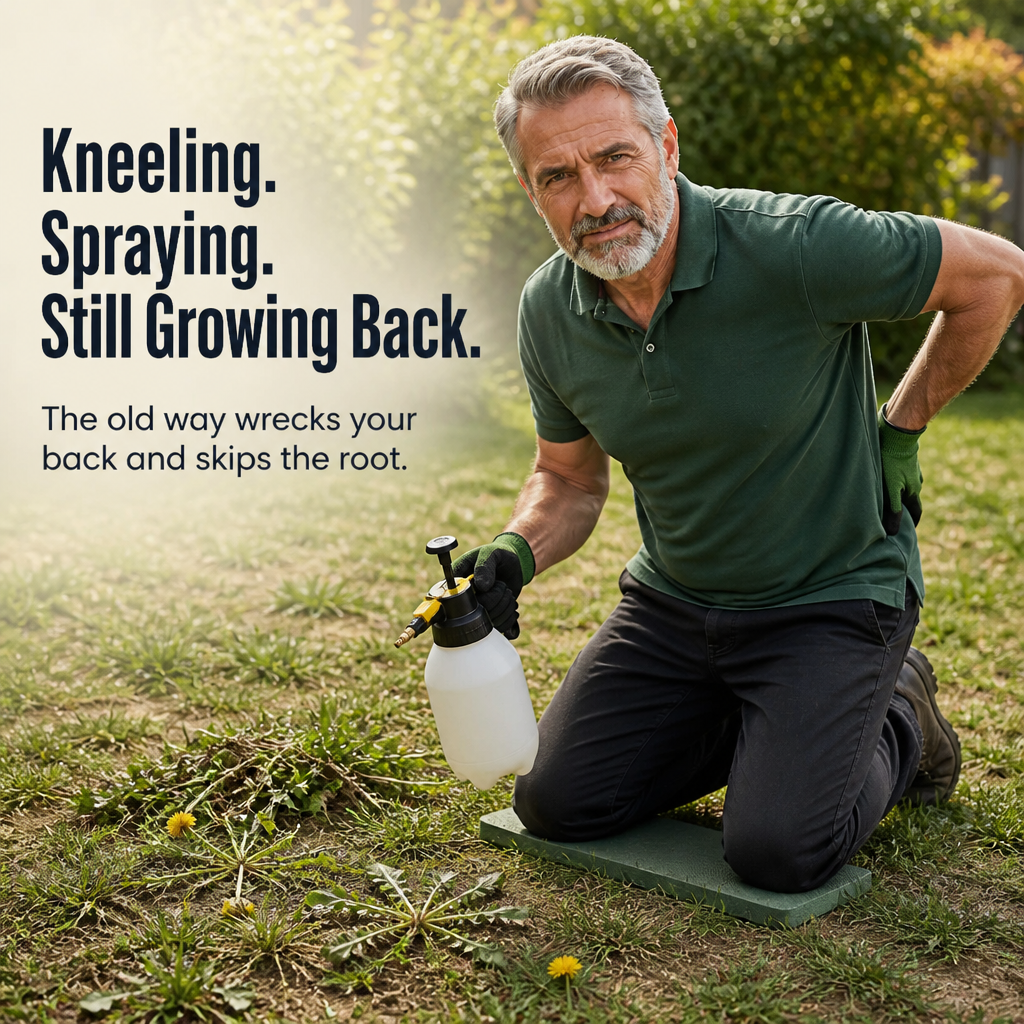 Kiméo™ — Yank Out Stubborn Weeds Roots-and-All in One Pull | Free Gloves & 60-Day Trial