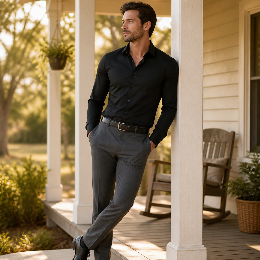 Silkstrech™ Performance Shirt — Stay Sharp, Cool, and Confident from Dawn to Dusk