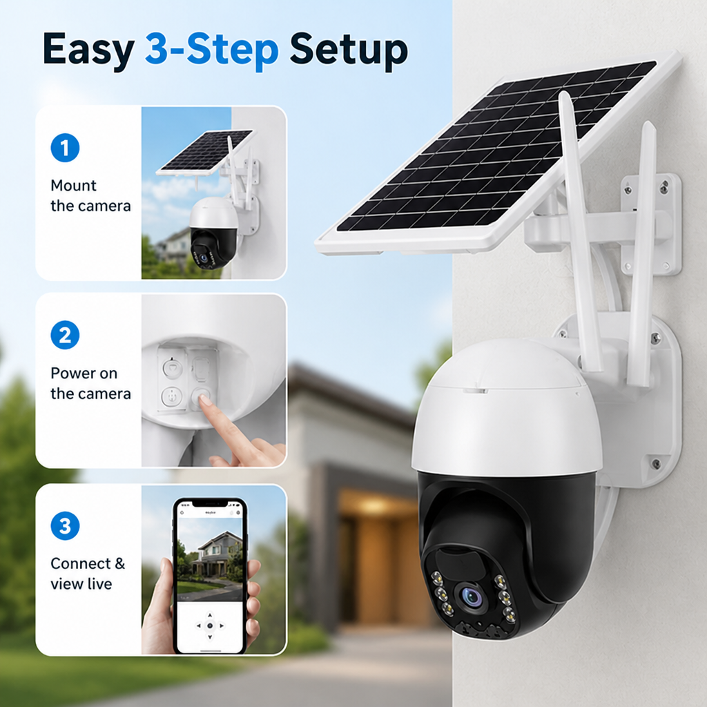 SolaraShield™ — Endless Solar Security That Never Lets You Down
