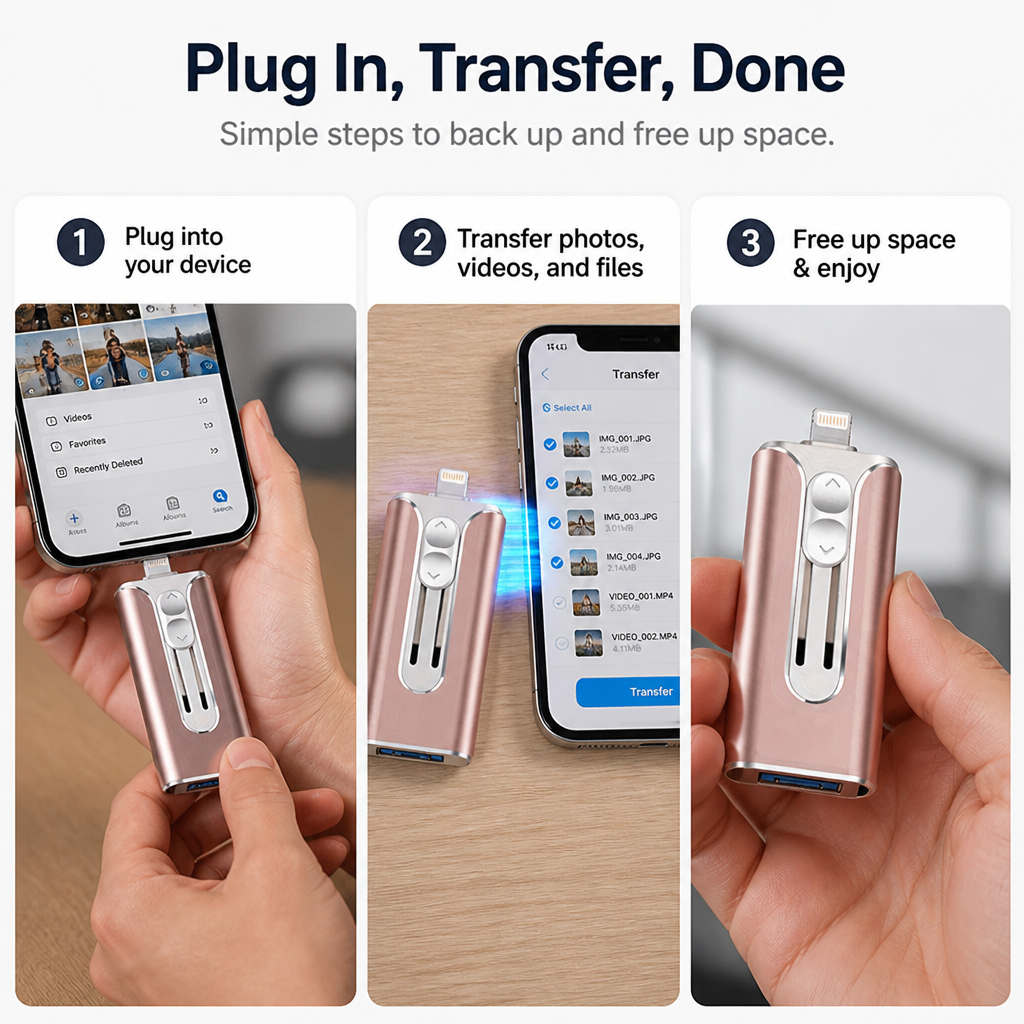 GeniusDrive™ — Instantly Unlock Limitless Storage and Carry Every Memory Everywhere