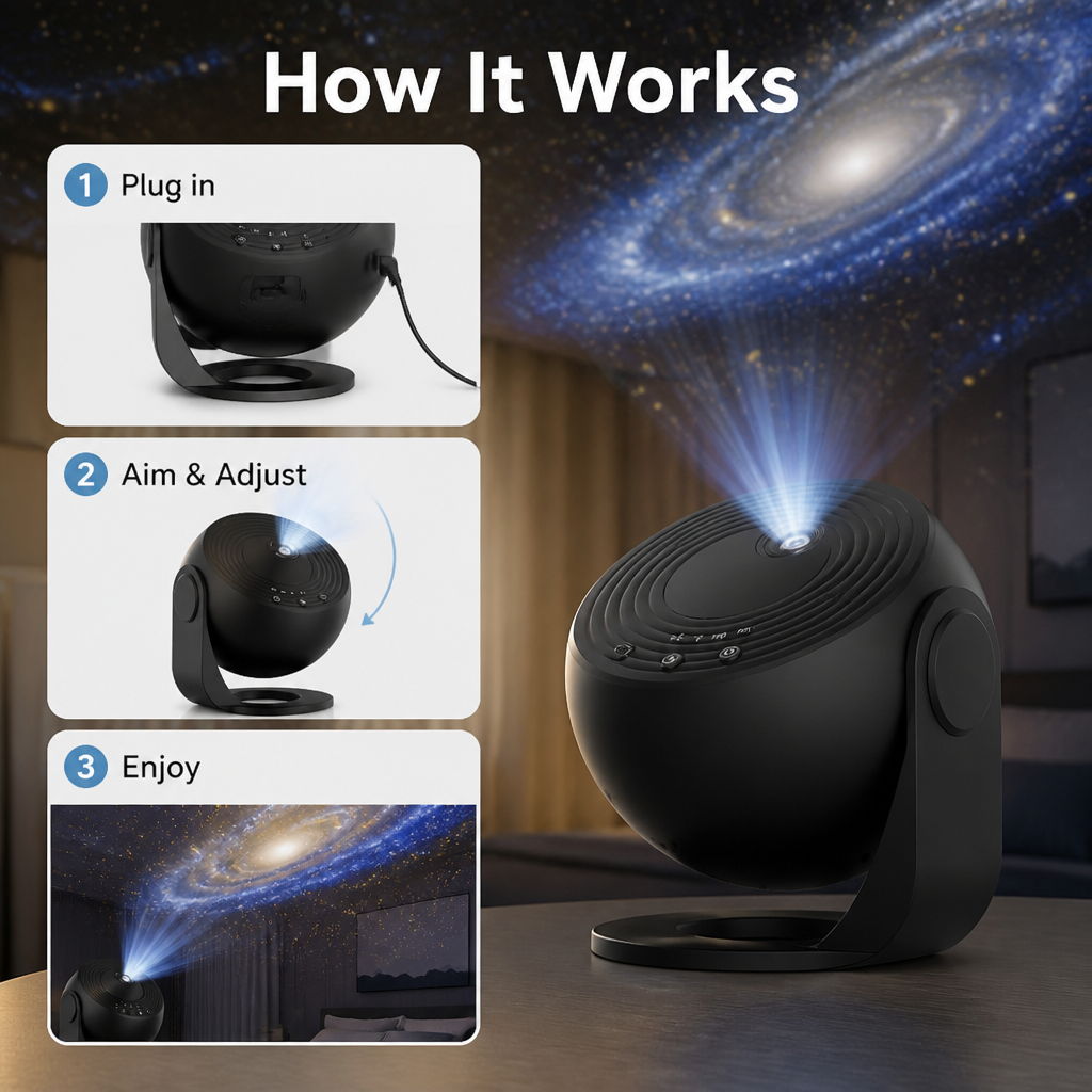 CelestiLux™ — Turn Any Room Into a Soothing Starry Sanctuary