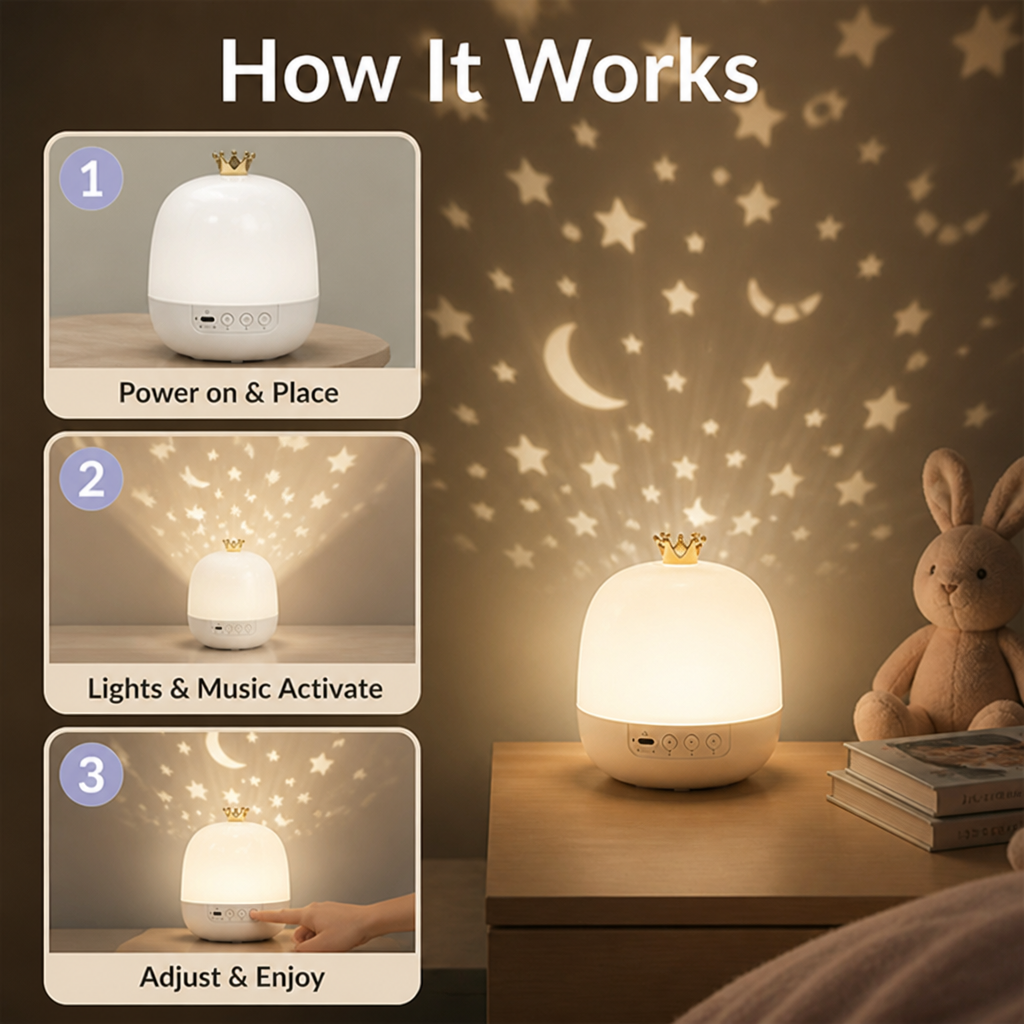 CelestoDream™ — Instantly Transform Your Space Into a Soothing Sanctuary of Sleep and Calm