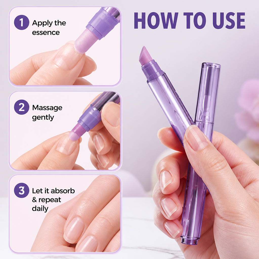 LuxeNail™ Pen — Transform Your Nails Into Strong, Smooth Showstoppers Instantly
