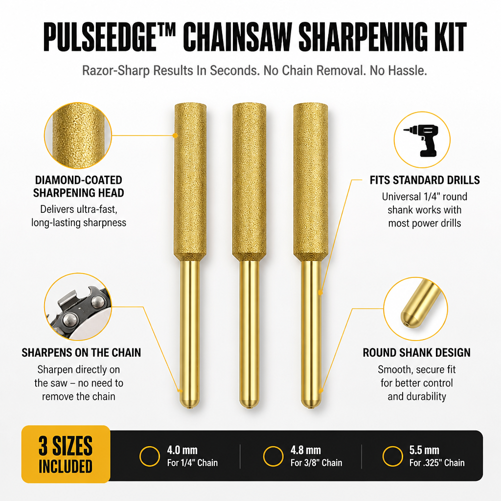 PulseEdge™ — Instantly Ignite Razor-Sharp Power Without the Hassle