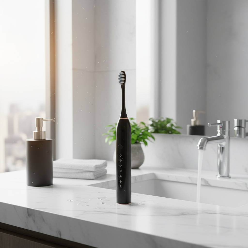 Sonic Toothbrush with Rechargeable Battery – Multiple Cleaning Modes