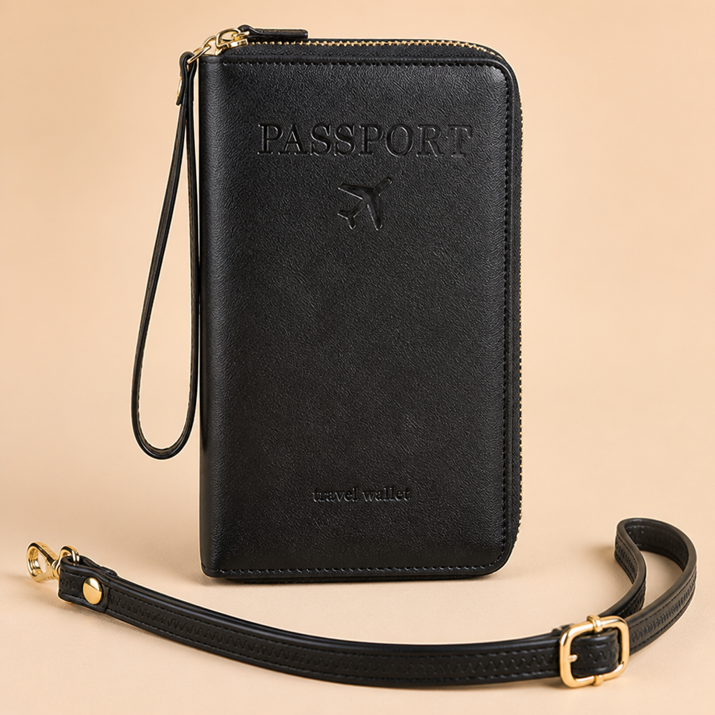 SentriGuard™ RFID Wallet Pass Holder — Instantly Lock Down Your Identity and Travel Stress-Free