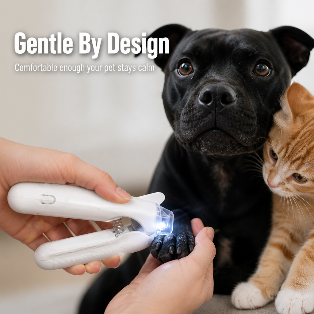 ClariPaw™ — Light Up Every Nail for Fearless, Stress-Free Grooming
