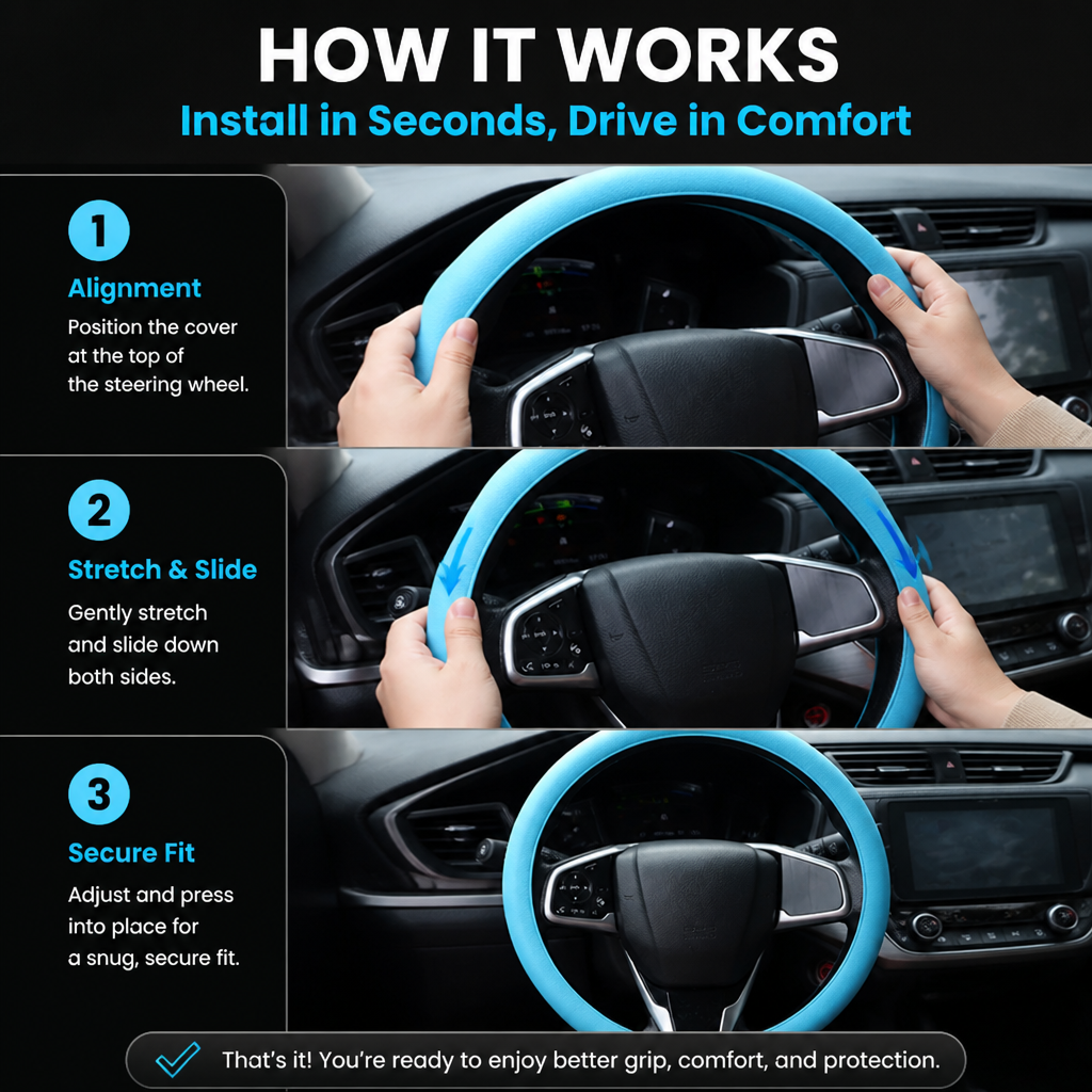 RevShield™ — Drive in Total Comfort and Unshakable Control Every Mile