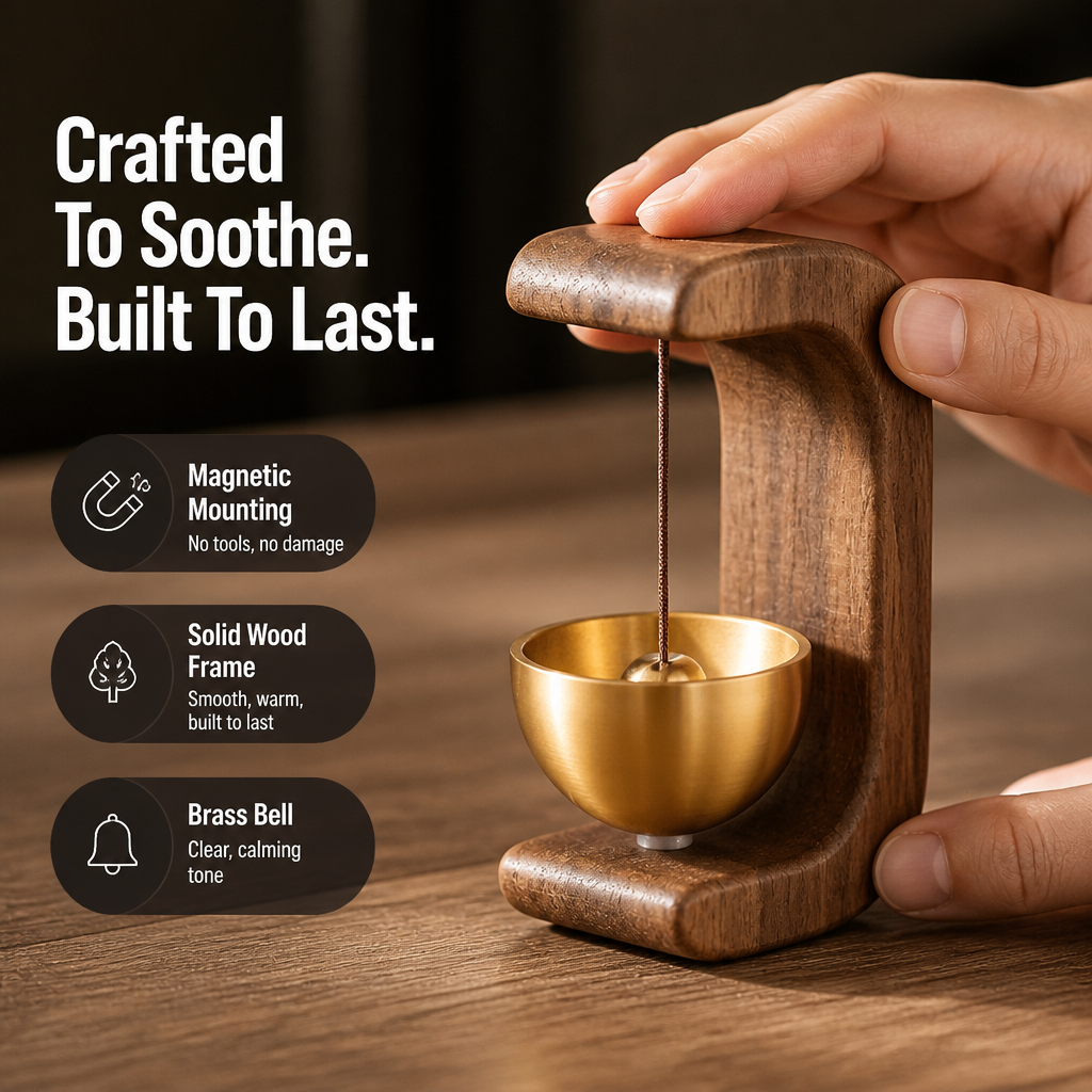 CalmiBell™ — Turn Every Door Into a Gentle Moment of Peace and Calm