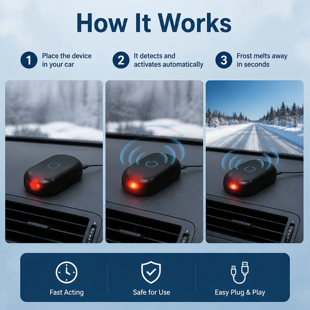 FrostFreeze™ — Beat Morning Frost Instantly and Start Every Drive Warm and Clear