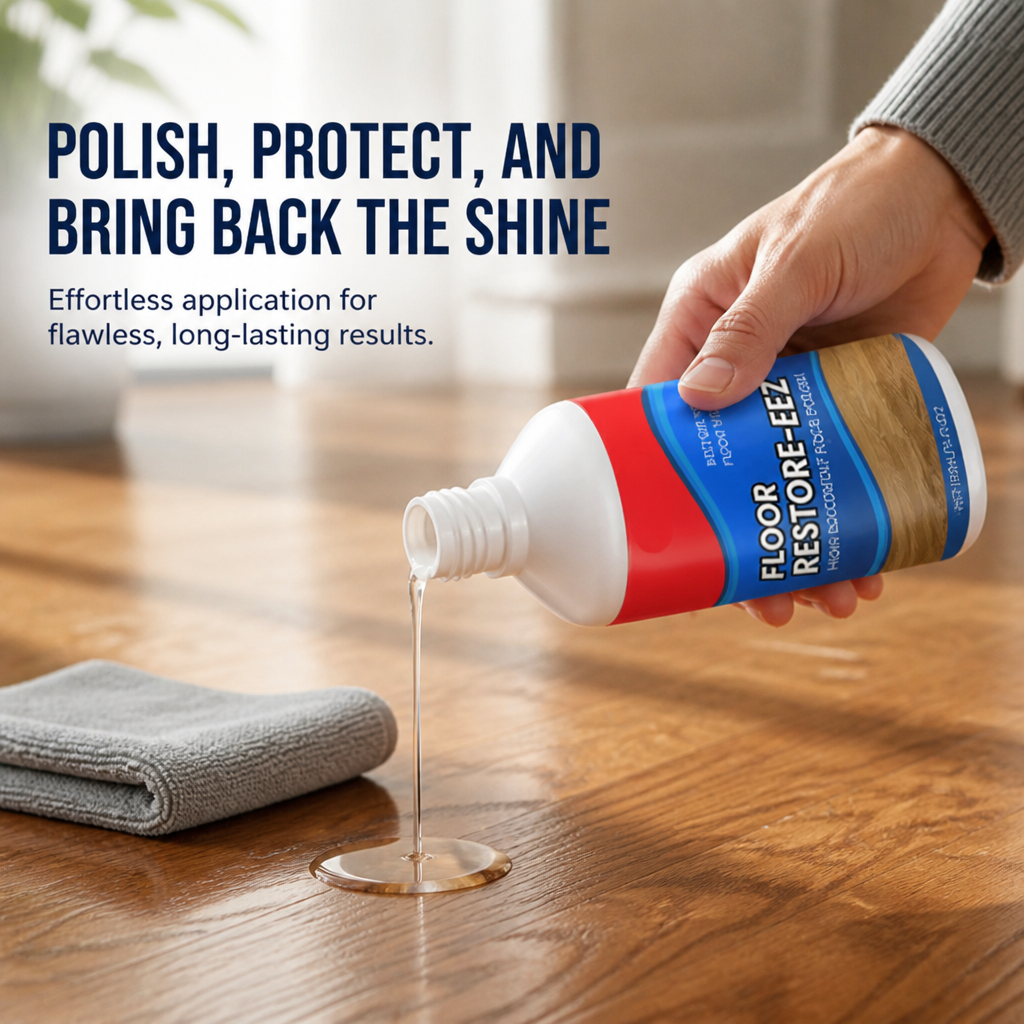 LustraVive™ — Restore Dull Floors to Stunning, Scratch-Free Radiance Instantly