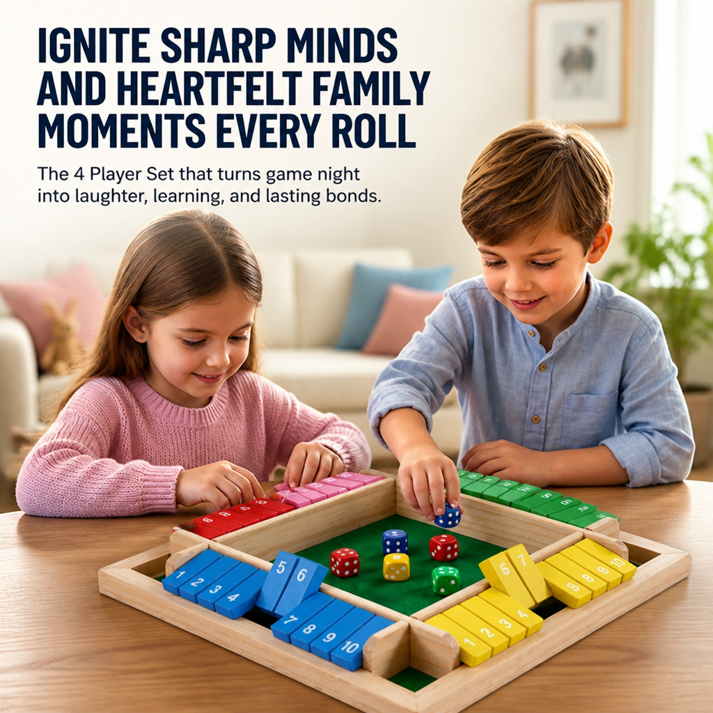 BrainBurst™ Family Folding Game — Ignite Sharp Minds and Heartfelt Family Moments Every Roll