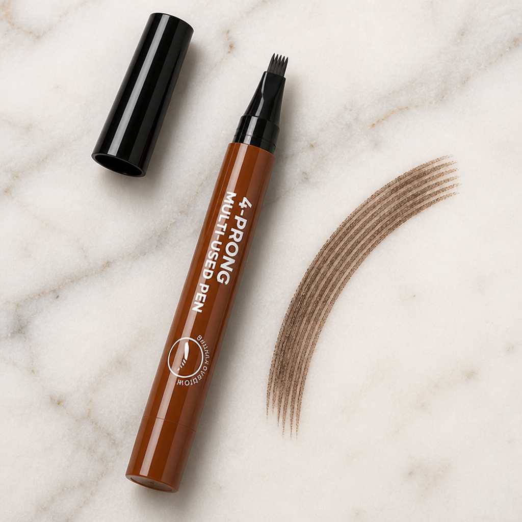 QuadraStroke™ Pen — Instantly Sculpt Brows That Command Attention and Spark Confidence